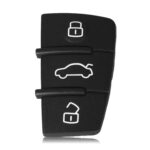 Para botones de la carcasa del control remoto de la llave del coche Audi