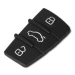 Para botones de la carcasa del control remoto de la llave del coche Audi - Imagen 2