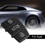 Para botones de la carcasa del control remoto de la llave del coche Audi - Imagen 4