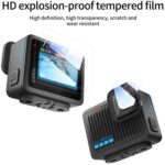 Protector de pantalla de vidrio templado antiarañazos para GoPro HERO 4K 2024, 2 Sets - Imagen 3