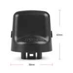 D461-66-141A-02 D6Y1-76-142 Cubierta e inserto de la perilla del interruptor de arranque sin llave, para Mitsubishi Lancer 2008-2017 / Outlander 2007-2013, D461-66-141A-02 D6Y1-76-142 - Imagen 4