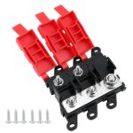 Portafusibles de horquilla de salida múltiple de 200 A para modificación automotriz, 1 Input 2 Outputs