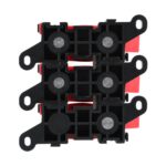 Portafusibles de horquilla de salida múltiple de 200 A para modificación automotriz, 1 Input 2 Outputs - Imagen 3