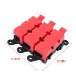 Portafusibles de horquilla de salida múltiple de 200 A para modificación automotriz, 1 Input 2 Outputs - Imagen 4