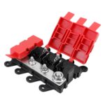 Portafusibles de horquilla de salida múltiple de 200 A para modificación automotriz, 1 Input 3 Outputs - Imagen 2