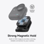 Clip giratorio magnético TELESIN para cámara Insta360 Go Ultra, accesorio de montaje para tapa con vista en primera persona. - Imagen 4