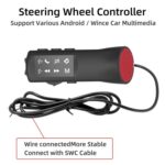 Botones/manija de control multifunción para volante de automóvil, específicamente para pantallas grandes de Android., A3001 White Backlight - Imagen 2