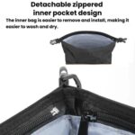 Bolsa de asiento trasero modular de gran capacidad para motocicleta WEST BIKING, 30L - Imagen 6