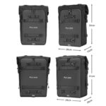 Bolsa de asiento trasero modular de gran capacidad para motocicleta WEST BIKING, 30L - Imagen 8