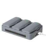 Para DJI Neo 2 YX, concentrador de carga de baterías triples con carga rápida PD de 65 W y gestión de energía de 3 canales.
