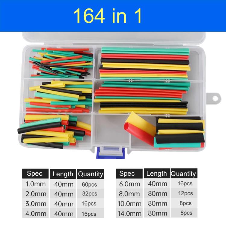 TBD0606633801.jpg Kit de envoltura termorretráctil para tubos termorresistentes, 164 in 1 - Imagen 1