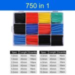 Kit de envoltura termorretráctil para tubos termorresistentes, 750 in 1