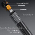 Aspiradora de mano inalámbrica sin escobillas para uso doméstico y exterior, potente succión, aspiradora para coche. - Imagen 4
