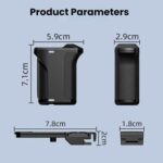 Empuñadura tipo jaula Flymile para cámara DJI Osmo Action 5 Pro / 4 / 3 con base magnética de liberación rápida. - Imagen 2