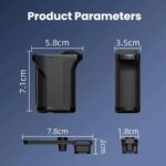 Accesorio para cámara deportiva de mano con base magnética de liberación rápida Flymile para DJI Osmo Action 6 - Imagen 2