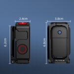 Soporte de expansión magnético Flymile para DJI Osmo Nano, marco protector de jaula metálica, ON014 - Imagen 2