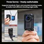 Soporte de expansión magnético Flymile para DJI Osmo Nano, marco protector de jaula metálica, ON014 - Imagen 4