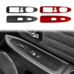 Para Lexus IS300 1999-2005, 2 piezas/juego de adhesivos para el panel elevador de la puerta delantera - Imagen 2