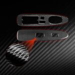 Para Lexus IS300 1999-2005, 2 piezas/juego de adhesivos para el panel elevador de la puerta delantera - Imagen 4