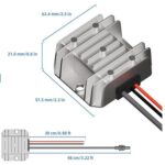 Convertidor de potencia CC de 12V/24V a 30V 3.5A, With 1M DC Cable + Fuse - Imagen 3