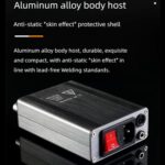 Estación de soldadura digital OSS TEAM T210 Pro de 75 W con preajustes inteligentes y pantalla LED para reparación de teléfonos y placas de circuito impreso. - Imagen 3