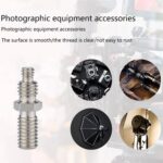 Adaptador de trípode de eje central de 1/4 a 3/8 de pulgada para cámara, 10pcs E8 - Imagen 2