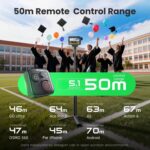 Control remoto Bluetooth 3.0 de aMagisn, versión universal para Insta360, GoPro Hero, teléfonos inteligentes Android/iOS, DJI OSMO 360, Action 6/5 Pro/4 - Imagen 4