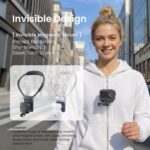 Soporte magnético invisible para el cuello AMagisn para vlogging en primera persona, compatible con GoPro/Insta360/Smartphones - Imagen 3