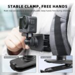 Correa de hombro magnética de liberación rápida para mochila con cámaras de acción BRDRC, For Gopro - Imagen 9