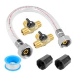 Válvula de retención para calentador de agua de RV y kit de conversión de anticongelante para tuberías de agua, 6pcs /Set