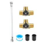 Válvula de retención para calentador de agua de RV y kit de conversión de anticongelante para tuberías de agua, 6pcs /Set - Imagen 2