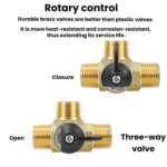 Válvula de retención para calentador de agua de RV y kit de conversión de anticongelante para tuberías de agua, 6pcs /Set - Imagen 6