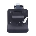 Cerradura de manija de puerta silenciosa de doble apertura para interior y exterior, remolque/cabina de barco/caravana