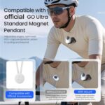 Para Insta360 GO Ultra Magnetic Easy Clip AMagisn Mount Ángulo ajustable de 180 grados para tomas POV flexibles - Imagen 4