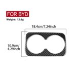 Adhesivo decorativo para el soporte del vaso de drenaje trasero BYD Seal 2022-2025 - Imagen 3