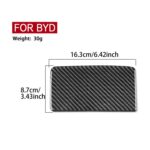 Adhesivo decorativo para el sistema de carga del asiento trasero del BYD Seal (modelos 2022-2025) - Imagen 3