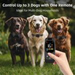 Collar antiladridos T800S 3 en 1 con control remoto, comunicación bidireccional y monitor de estado y actividad del perro., T800S - Imagen 3