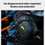 Kewig 2 fundas protectoras antichoque de liberación rápida para motociclistas, rodilleras y coderas anticaída, Elbow Guard M - Imagen 4