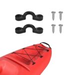10 unidades de hebillas elásticas tipo C para kayak con tornillos, clip de fijación para cubierta, Humplock, accesorios para canoa - Imagen 2