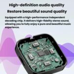 Adaptador de audio inalámbrico para coche W21 AUX con receptor Bluetooth 5.3 para llamadas manos libres y función manos libres. - Imagen 5