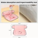 Protector de asiento de coche impermeable Insular para asiento de seguridad infantil - Imagen 3