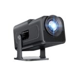 Proyector portátil HY320 Mini Android 11 4K HD con WiFi 6, Bluetooth, rotación de 180 grados y duplicación de pantalla inalámbrica., EU Plug