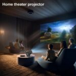 Proyector portátil HY320 Mini Android 11 4K HD con WiFi 6, Bluetooth, rotación de 180 grados y duplicación de pantalla inalámbrica., EU Plug - Imagen 7