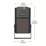 Proyector portátil HY320 Mini Android 11 4K HD con WiFi 6, Bluetooth, rotación de 180 grados y duplicación de pantalla inalámbrica., EU Plug - Imagen 8