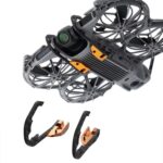 Protector de parachoques de fibra de carbono RCSTQ para DJI Neo 2, anticolisión, gimbal y lente.