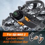 Protector de parachoques de fibra de carbono RCSTQ para DJI Neo 2, anticolisión, gimbal y lente. - Imagen 2