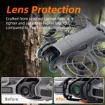 Protector de parachoques de fibra de carbono RCSTQ para DJI Neo 2, anticolisión, gimbal y lente. - Imagen 3