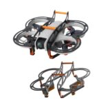 Para DJI Neo RCSTQ, protector de parachoques anticolisión de fibra de carbono completa