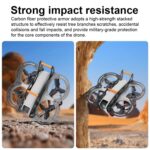 Para DJI Neo RCSTQ, protector de parachoques anticolisión de fibra de carbono completa - Imagen 4