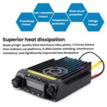 Radio bidireccional inalámbrica para vehículos exteriores TYT TH-9000D de alta potencia, alcance de 1 a 50 km. - Imagen 2